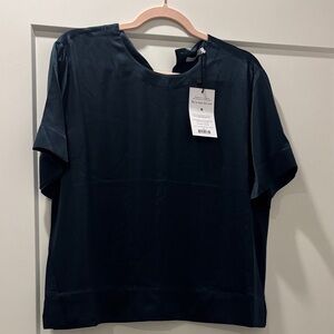 NWT Mm La Fleur Annika 2.0 Tee in Deep Ocean Sz M